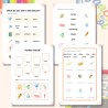 School Supplies Worksheets