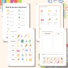School Supplies Worksheets