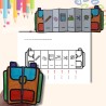 School Supplies Worksheets