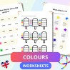 Colours Worksheets