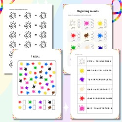 Colours Worksheets
