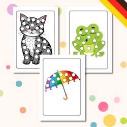 Zestaw Tag des Punktes