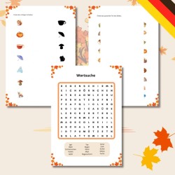 Herbst - karty pracy