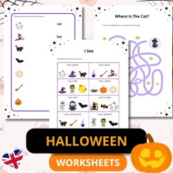 Halloween - karty pracy