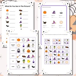 Halloween - karty pracy