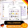 Halloween - Arbeitsblatter
