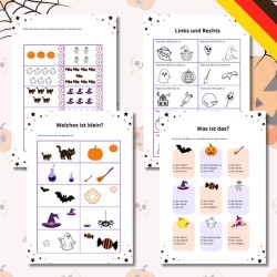 Halloween - Arbeitsblatter