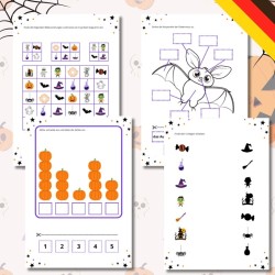Halloween - Arbeitsblatter