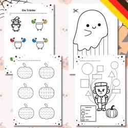 Halloween - Arbeitsblatter