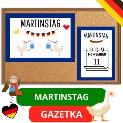 Gazetka ścienna Martinstag