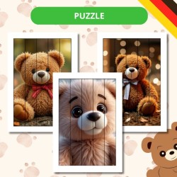 Zestaw Tag des Teddybaren