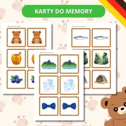 Zestaw Tag des Teddybaren