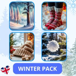 Winter Pack zimowy zestaw do nauki języka angielskiego