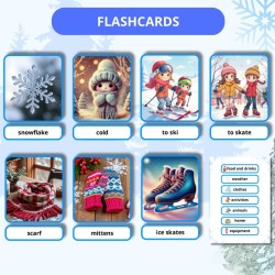 Winter Pack zimowy zestaw do nauki języka angielskiego