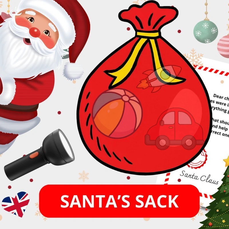 Zabawa Santas sack