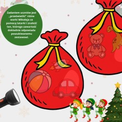 Zabawa Santas sack