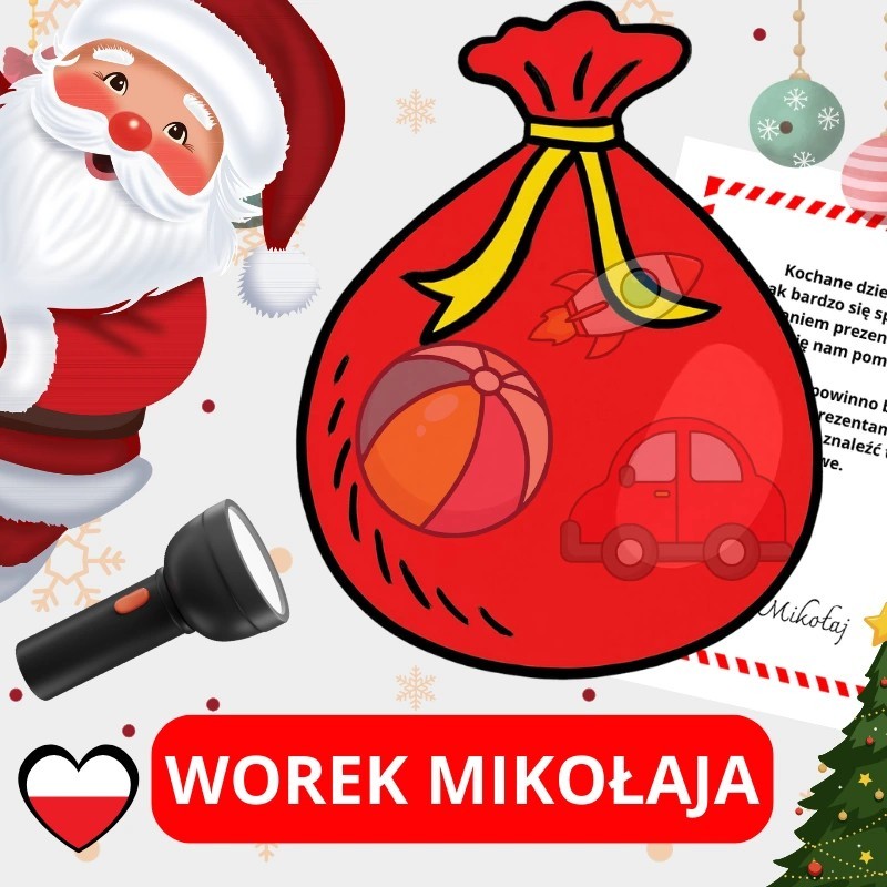 Zabawa Worek Mikołaja