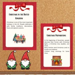 Gazetka ścienna Christmas