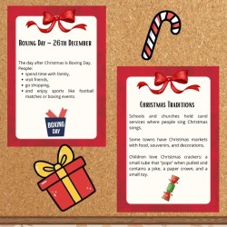 Gazetka ścienna Christmas