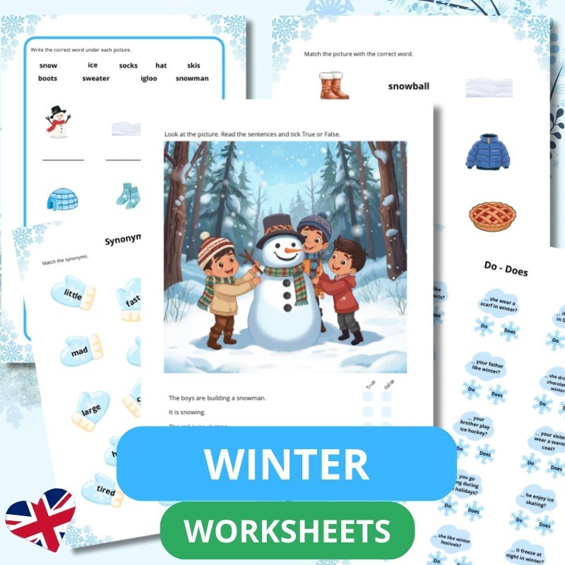 Winter Worksheets