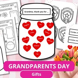 Kreatywny zestaw DIY na Dzień Babci i Dziadka – ręcznie robione prezenty na zajęciach angielskiego