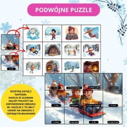 Zestaw Winter Activities - język angielski - EduBazarek