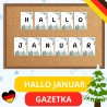 Gazetka Hallo Januar - język niemiecki - EduBazarek