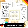 Zestaw Neujahr 2026 - język niemiecki - EduBazarek