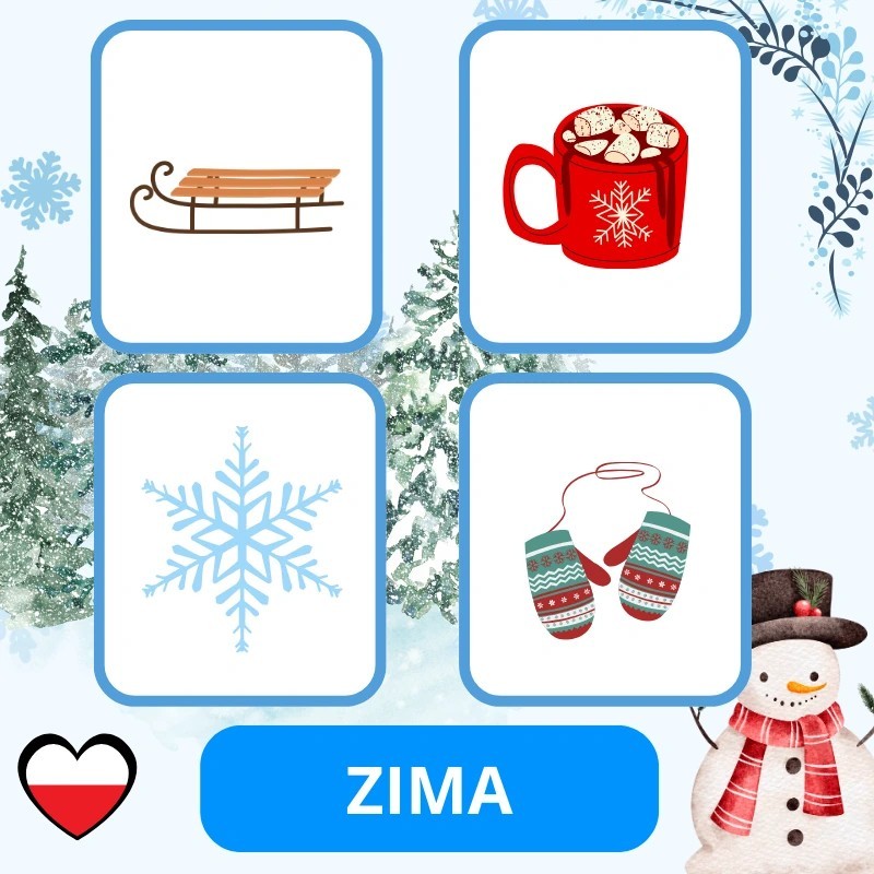 Zestaw Zima - EduBazarek