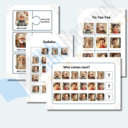 Family Pack - Zestaw edukacyjny do nauki o rodzinie dla nauczycieli angielskiego