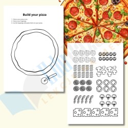 Zestaw Ćwiczeń Angielski dla Dzieci – Pizza Day | Nauka przez Zabawy i Gry
