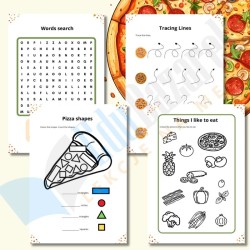 Zestaw Ćwiczeń Angielski dla Dzieci – Pizza Day | Nauka przez Zabawy i Gry