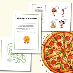 Escape Room dla Dzieci - Pizza Przygoda z Szefem Stefano | Rozwiąż Zagadki i Znajdź Wałek!