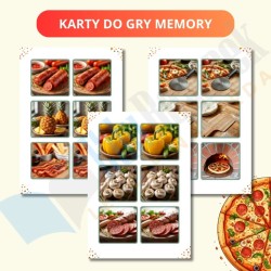 Tag der Pizza – Zestaw edukacyjny dla nauczycieli niemieckiego: Flashcards, Memory, Kółko-krzyżyk, Sudoku i więcej