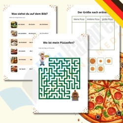 Dzień Pizzy - Arbeitsblätter