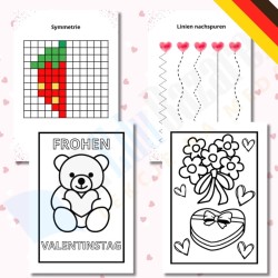 Walentynki - Arbeitsblätter