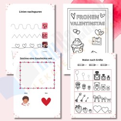 Walentynkowe ćwiczenia z niemieckiego