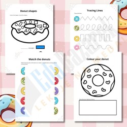 Donut Day - karty pracy