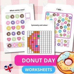 Donut Day - karty pracy