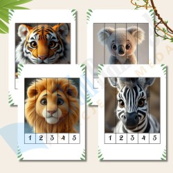 Zestaw Jungle animals