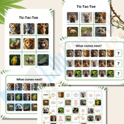 Zestaw Jungle animals