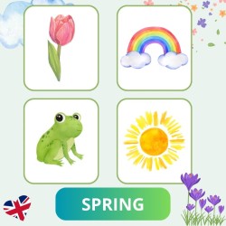 Zestaw do nauki angielskiego - Spring