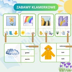 Zestaw do nauki angielskiego - Spring