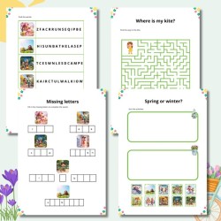 Spring activities  - karty pracy