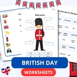 British Day Worksheets