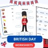 British Day Worksheets