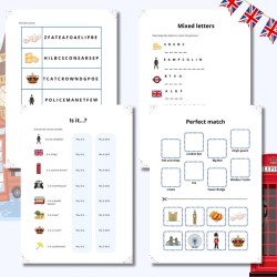 British Day Worksheets