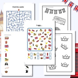 British Day Worksheets