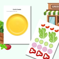 Vegetables Worksheets - zestaw ćwiczeń do nauki angielskiego