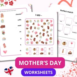 Mothers Day Worksheets